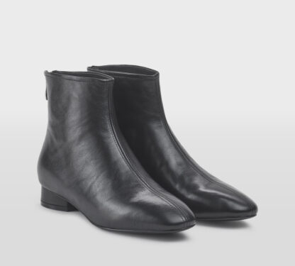 LOAFER DONNA Donna STIVALETTO PELLE NERO 37-2, 38-2, 39-2, 40, 41-2 immagine n. 3/5