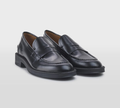 COPENHAGEN DONNA Donna MOCASSINO SPAZZOLATO NERO 37-2, 38-2, 39-2, 40, 41-2 immagine n. 3/4