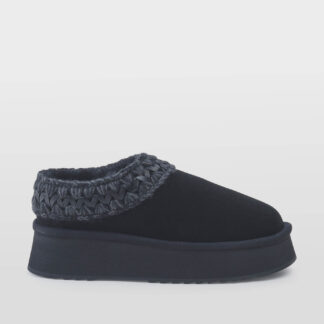 MOU DONNA Donna SABOT PLATFORM MONTONE NERO 37-2, 38-2, 39-2, 40, 41-2 immagine n. 1/5