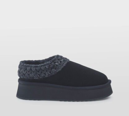MOU DONNA Donna SABOT PLATFORM MONTONE NERO 37-2, 38-2, 39-2, 40, 41-2 immagine n. 1/5