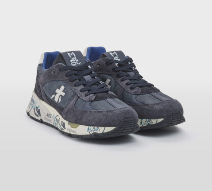 premiata UOMO CALZATURE SNEAKERS MASE BLU 40, 41-2, 42, 43-2, 44-2, 45-2 immagine n. 3/4