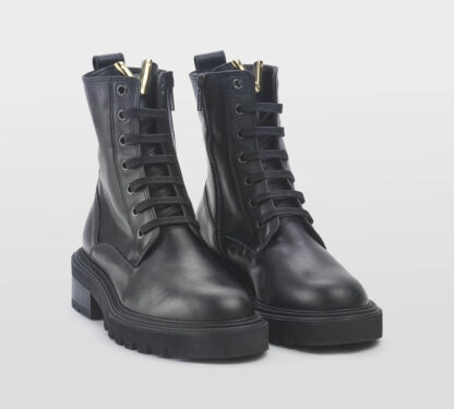 VIA ROMA 15 DONNA Donna ANFIBIO PELLE NERO 36, 37-2, 37, 38-2, 38, 39-2, 40, 41-2 immagine n. 3/5