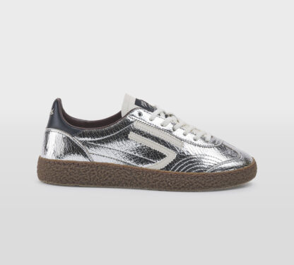 PURAI DONNA Donna SNEAKERS PELLE ARGENTO 36, 37-2, 38-2, 39-2, 40 immagine n. 1/5