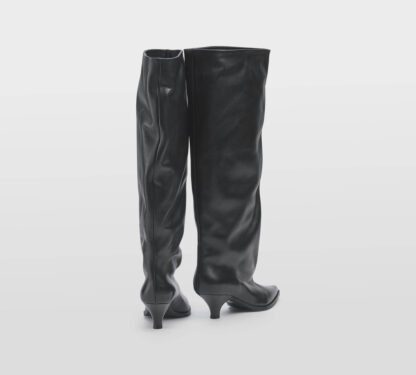 ELENA iachi DONNA Donna STIVALE A TUBO PELLE NERO 34-2, 34, 35, 35-2, 36, 36-2, 37-2, 37, 38-2, 38, 39-2, 39, 4, 40, 40-2, 41-2, 41, 42, 42-2, 43-2, 43, 44-2, 44, 45-2, 46-2 immagine n. 4/5