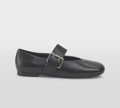 LOAFER DONNA Donna BALLERINA BEBE' PELLE NERO 37-2, 38-2, 39-2, 40, 41-2 immagine n. 1/5