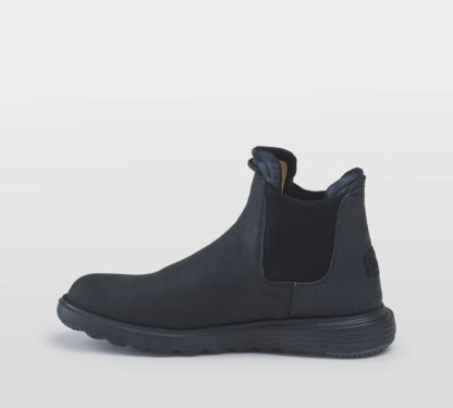 HEYDUDE UOMO CALZATURE BEATLES NABUCK NERO 40, 41-2, 42, 43-2, 44-2, 45-2 immagine n. 2/5
