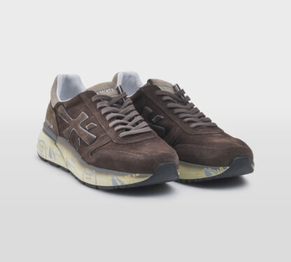 premiata UOMO CALZATURE SNEAKERS MICK MARRONE 40, 41-2, 42, 43-2, 44-2, 45-2 immagine n. 3/5