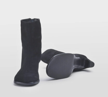 ELENA iachi DONNA Donna STIVALETTO CAMOSCIO NERO 37-2, 37, 39-2, 41-2 immagine n. 5/5
