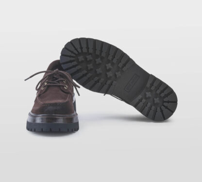 steve madden DONNA Donna MOCASSINO BARCA CAMOSCIO MARRONE 35-2, 36, 37-2, 37, 38-2, 38, 39-2, 40, 41-2 immagine n. 5/5