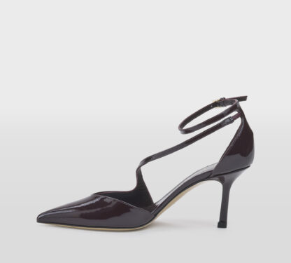 NINALILOU DONNA DECOLLETTE' SPEZZATA VERNICE MERLOT 36, 37-2, 37, 38, 39-2, 40 immagine n. 2/5