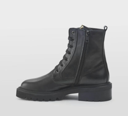 VIA ROMA 15 DONNA Donna ANFIBIO PELLE NERO 36, 37-2, 37, 38-2, 38, 39-2, 40, 41-2 immagine n. 2/5