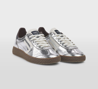 PURAI DONNA Donna SNEAKERS PELLE ARGENTO 36, 37-2, 38-2, 39-2, 40 immagine n. 4/5