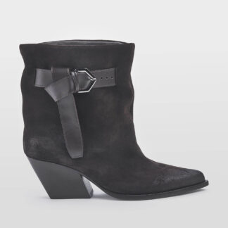 ELENA iachi DONNA Donna TEXANO CAMOSCIO EBANO 36, 37-2, 37, 38, 39-2, 40 immagine n. 1/5