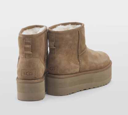 UGG DONNA Donna MINI PLATFORM MONTONE CHESTNUT 36, 37-2, 38-2, 39-2 immagine n. 4/5