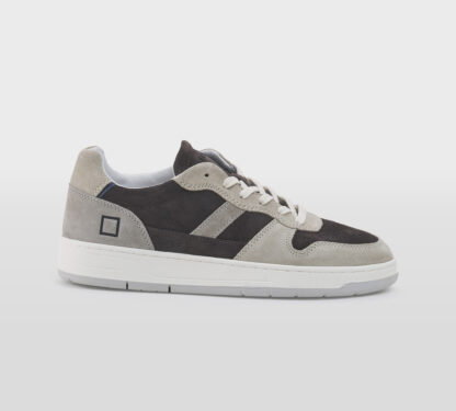 D.A.T.E UOMO CALZATURE SNEAKERS COURT CAMOSCIO BEIGE MARRONE 40, 41-2, 42, 43-2, 44-2, 45-2 immagine n. 1/5