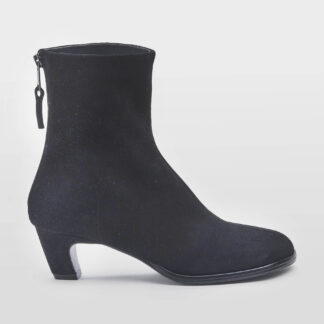 ELENA iachi DONNA Donna STIVALETTO CAMOSCIO NERO 37-2, 37, 39-2, 41-2 immagine n. 1/5