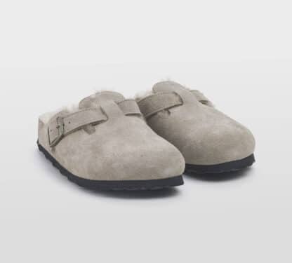 BIRKENSTOCK UNISEX Unisex BOSTON SHEARLING TAUPE 37-2, 38-2, 39-2, 40, 41-2 immagine n. 3/5