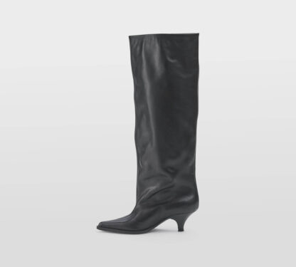 ELENA iachi DONNA Donna STIVALE A TUBO PELLE NERO 34-2, 34, 35, 35-2, 36, 36-2, 37-2, 37, 38-2, 38, 39-2, 39, 4, 40, 40-2, 41-2, 41, 42, 42-2, 43-2, 43, 44-2, 44, 45-2, 46-2 immagine n. 2/5
