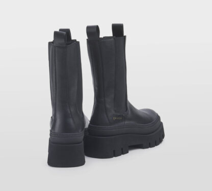 COPENHAGEN DONNA Donna BEATLES ALTO PELLE NERO 36, 37-2, 38-2, 39-2, 40 immagine n. 4/5