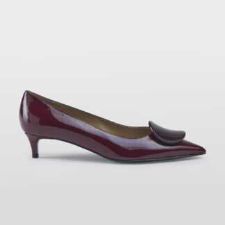 PROSPERINE DONNA DECOLLETTE' DECOLTE' VERNICE BORDO' 36, 37-2, 38, 39-2, 40, 41-2 immagine n. 1/5