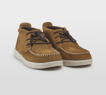 HEYDUDE UOMO CALZATURE POLACCHINO CAMOSCIO CUOIO 40, 41-2, 42, 43-2, 44-2, 45-2 immagine n. 3/5