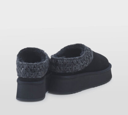 MOU DONNA Donna SABOT PLATFORM MONTONE NERO 37-2, 38-2, 39-2, 40, 41-2 immagine n. 4/5