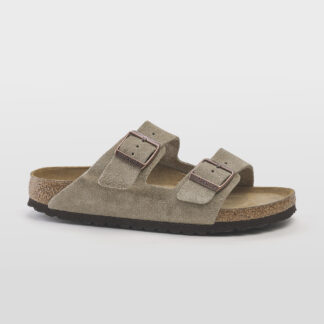 BIRKENSTOCK UNISEX CIABATTA ANATOMICA ARIZONA 2 FASCE SUEDE TAUPE 35, 36, 37-2, 38-2, 39-2, 40, 41-2, 42, 43-2, 44-2, 45-2, 46-2 immagine n. 1/3