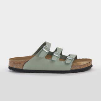 BIRKENSTOCK DONNA CIABATTA ANATOMICA CIABATTA FLORIDA 3 FASCE NABUK SALVIA 36, 37-2, 38-2, 39-2, 40, 41-2 immagine n. 1/5