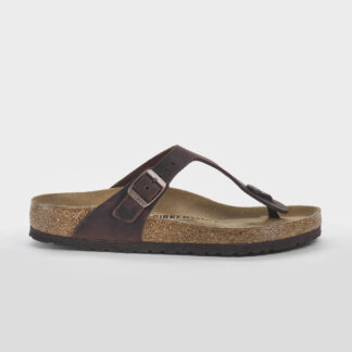 BIRKENSTOCK UNISEX CIABATTA ANATOMICA INFRADITO GIZEH PELLE OLIATA HABANA 36, 37-2, 38-2, 39-2, 40, 41-2, 42, 43-2, 44-2, 45-2 immagine n. 1/5