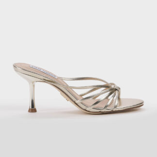 steve madden DONNA Donna SANDALO MIGNON PELLE PLATINO 35-2, 36, 37-2, 37, 38-2, 38, 39-2, 40, 41-2 immagine n. 1/5