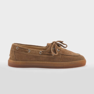 COPENHAGEN DONNA Donna MOCASSINO BARCA CAMOSCIO CUOIO 36, 37-2, 38-2, 39-2, 40, 41-2 immagine n. 1/5