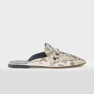 POMME D'OR DONNA Donna SABOT MORSETTO PITONE ROCCIA 37-2, 38-2, 39-2, 40, 41-2 immagine n. 1/5