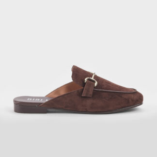 BIBI LOU DONNA Donna SABOT CAMOSCIO MARRONE 36, 37-2, 38-2, 39-2, 40, 41-2 immagine n. 1/5