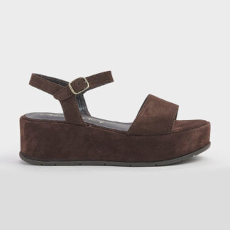 TAMARIS DONNA Donna SANDALO ZEPPA CAMOSCIO MOCCA 36, 37-2, 38-2, 39-2, 40, 41-2 immagine n. 1/5