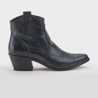 GOLDEN JACKAL DONNA Donna STIVALETTO TEXANO PELLE NERO 36, 37-2, 38-2, 39-2, 40, 41-2 immagine n. 1/5