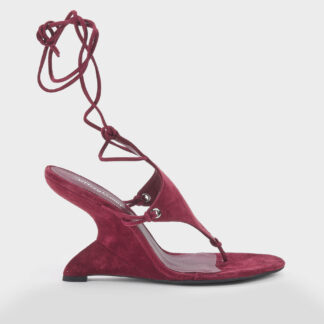 JEFFREY CAMPBELL DONNA Donna SANDALO CAMOSCIO VINO ROMBO 36, 37-2, 38-2, 39-2, 40 immagine n. 1/5